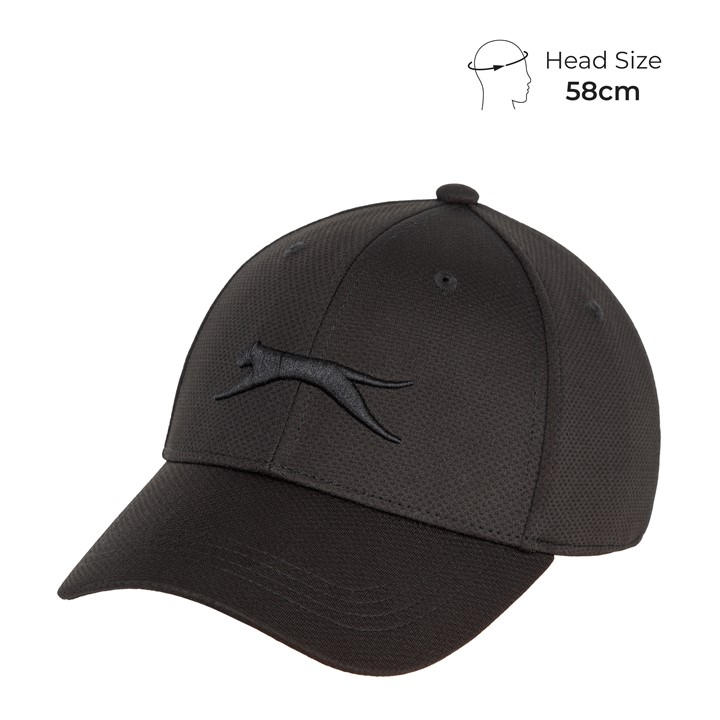 Slazenger Men's Black Tech Cap in Size Mens, Sports Direct