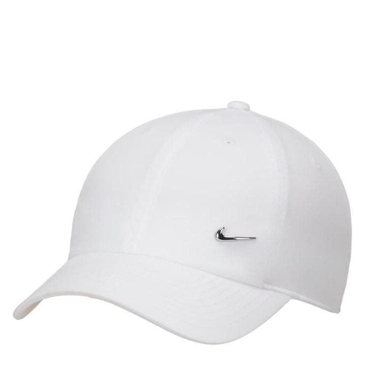 Nike Men's White Metal Swoosh Cap, Sports Direct