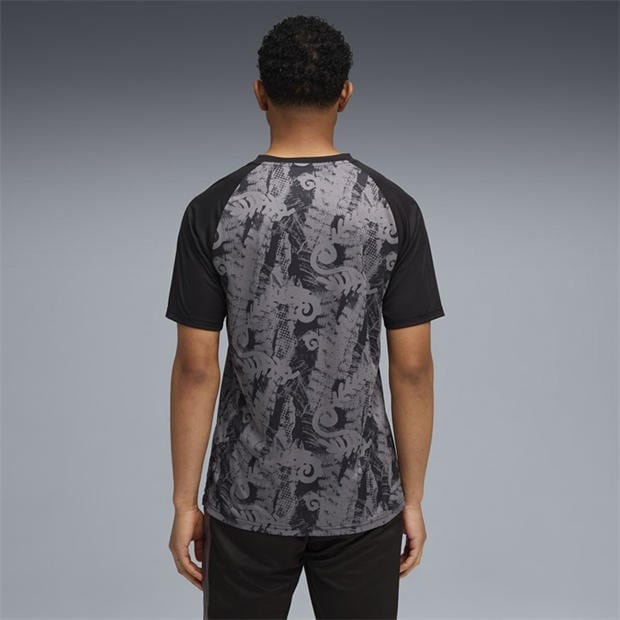 Black/Silver - Puma - Mens New Zealand Warm-Up Shirt World Cup 2026