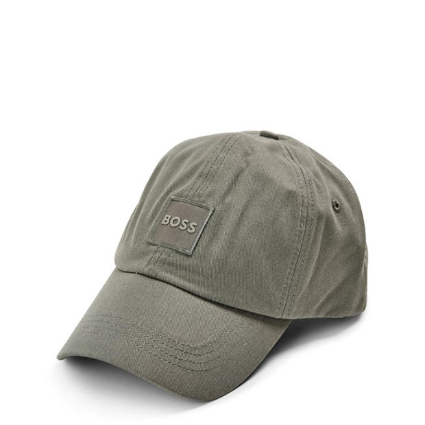 Grey 076 - Boss - Mens BOSS ORANGE Derrel Baseball Cap with Logo Detail