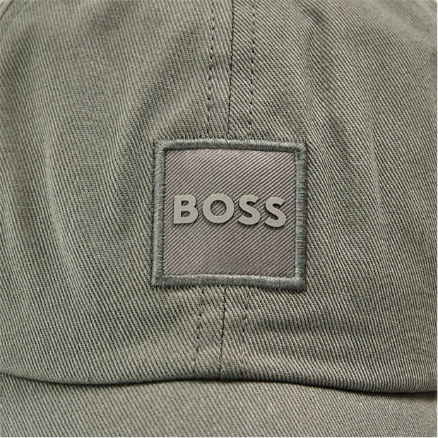 Grey 076 - Boss - Mens BOSS ORANGE Derrel Baseball Cap with Logo Detail
