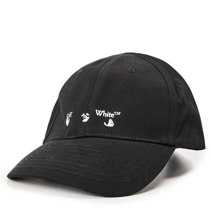 Off White Men's Black Adjustable Baseball Cap in Size Mens, Sports Direct