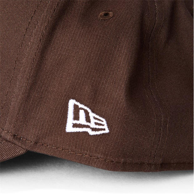 NY Brown / White - New Era - 9FORTY Adjustable Cap