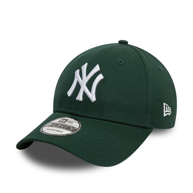 NY Dark Green / White - New Era - 9FORTY Adjustable Cap