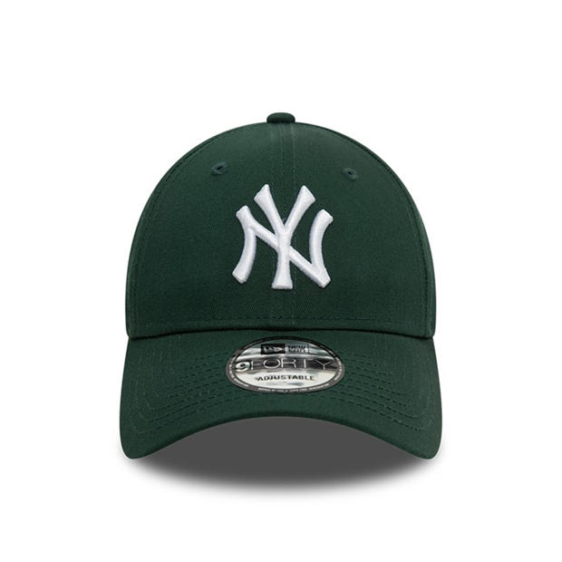 NY Dark Green / White - New Era - 9FORTY Adjustable Cap