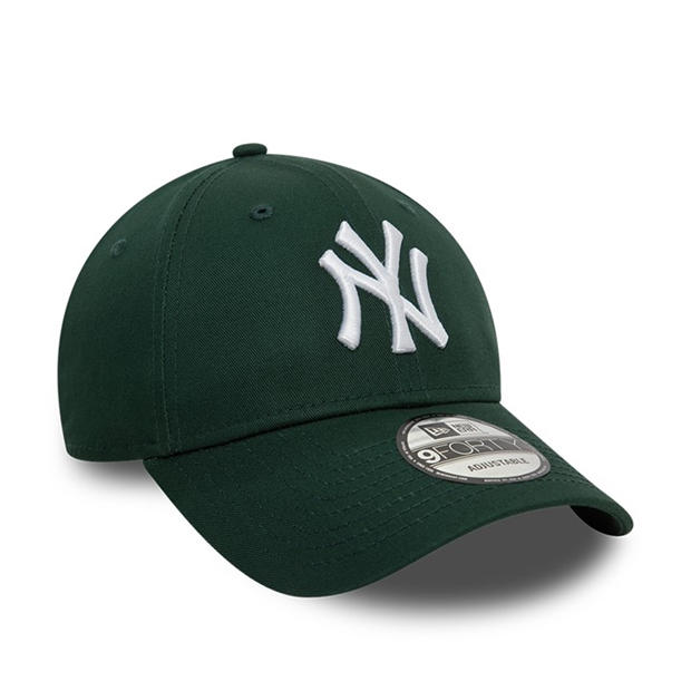 NY Dark Green / White - New Era - 9FORTY Adjustable Cap
