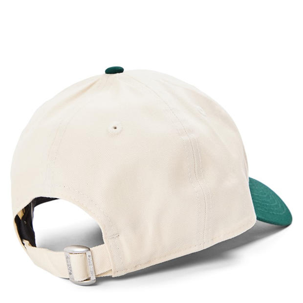 A's Chrome White / Dark Green - New Era - 9FORTY Adjustable Cap