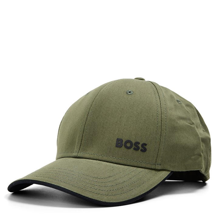 Boss Men's Green Baseball Cap With Logo Detail in Size Mens, Sports Direct