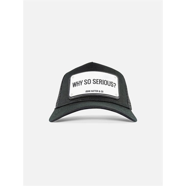 Black w/ white - John Hatter and CO - Baseball Cap