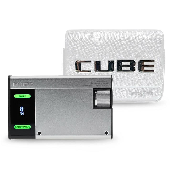Caddytalk  White Cube Rangefinder, Sports Direct