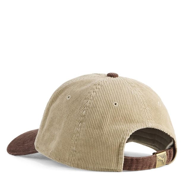 Chestnut Brown - Puma - Men's Cat Corduroy Baseball Cap