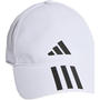 White/Blk/Black - adidas - 3 Stripes AEROREADY Baseball Cap