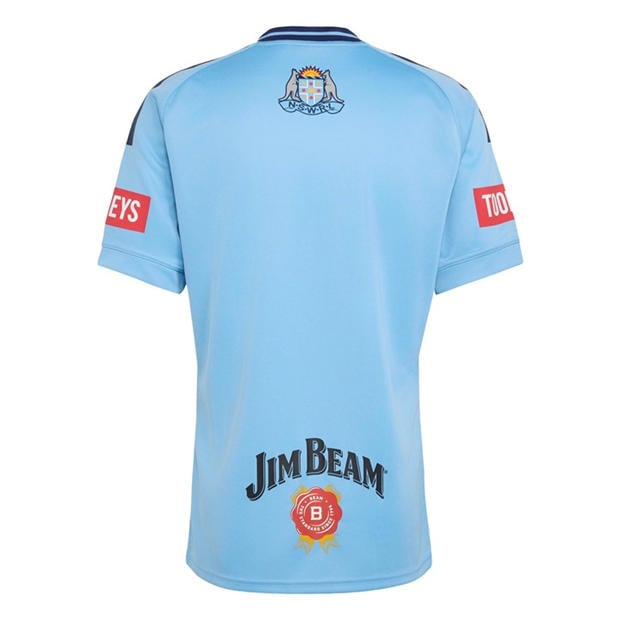 Team Light Blue - adidas - adidas New South Wales Home Rugby Shirt 2026 2027