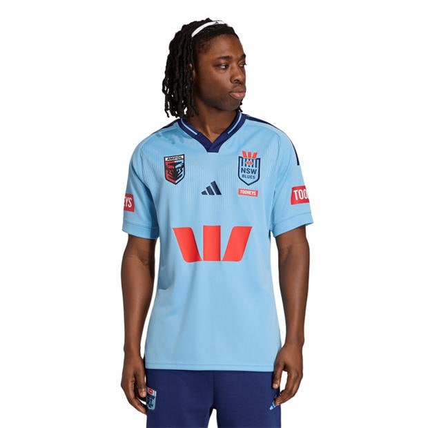 Team Light Blue - adidas - adidas New South Wales Home Rugby Shirt 2026 2027