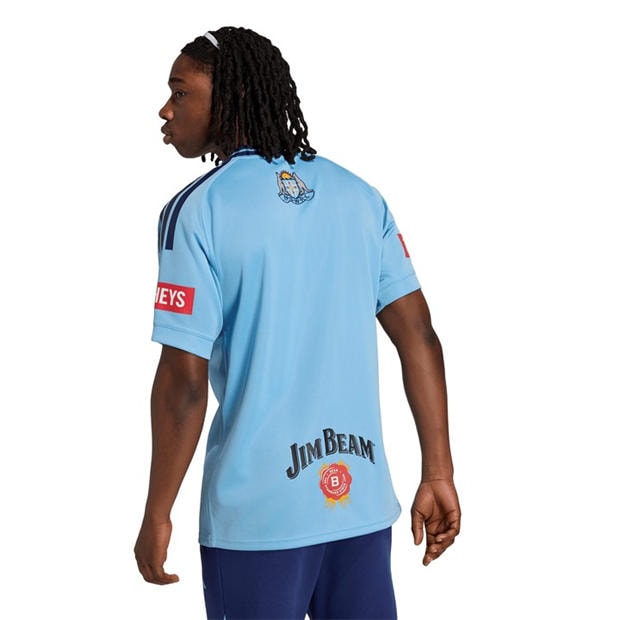 Team Light Blue - adidas - adidas New South Wales Home Rugby Shirt 2026 2027