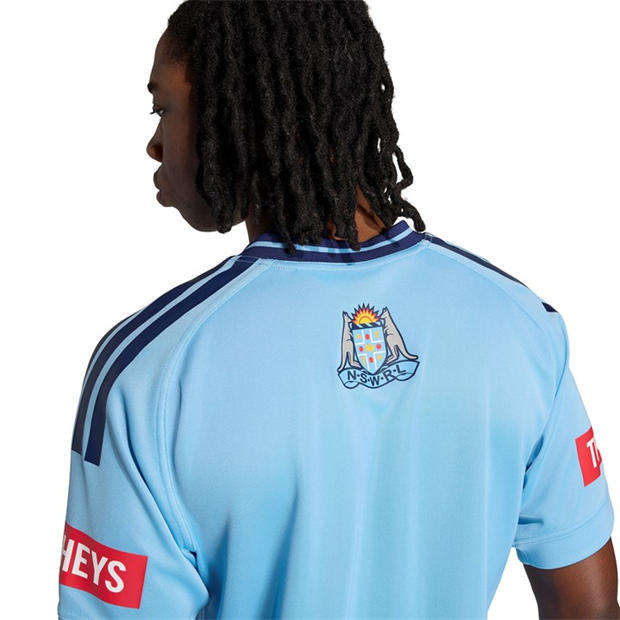 Team Light Blue - adidas - adidas New South Wales Home Rugby Shirt 2026 2027