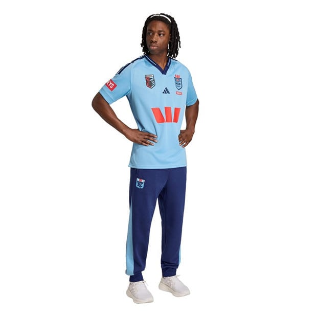 Team Light Blue - adidas - adidas New South Wales Home Rugby Shirt 2026 2027