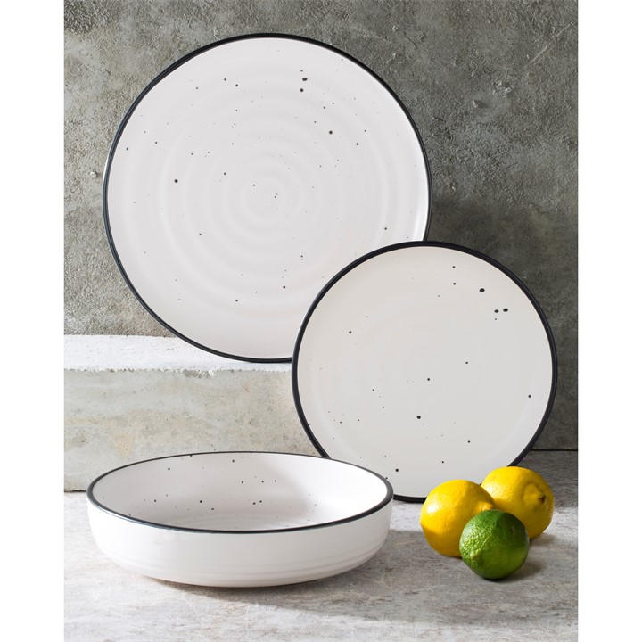 Waterside   12Pc Speckle Dinner Set, Sports Direct