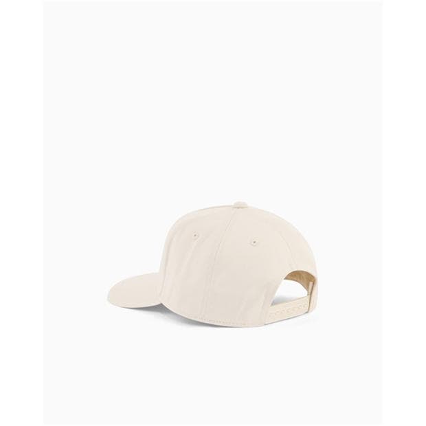 Cream/Blck Logo - Armani Exchange - BASEBALL HAT