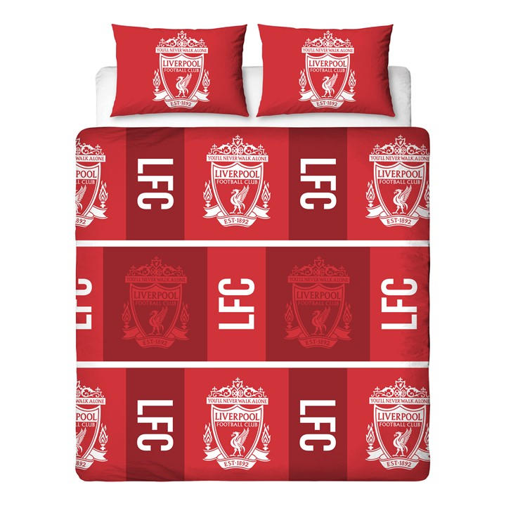 Liverpool   Kids  Crunch  Duvet Cover, Football by  FC in Size Double, Sports Direct