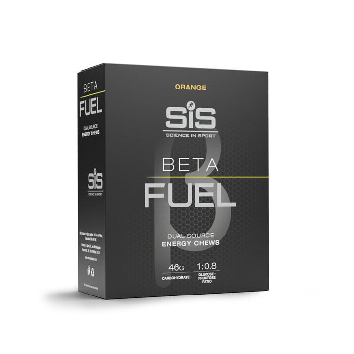 Sis  None Beta Fuel Energy Chews - Box (6 Packs) in Size 45x45cm, Sports Direct