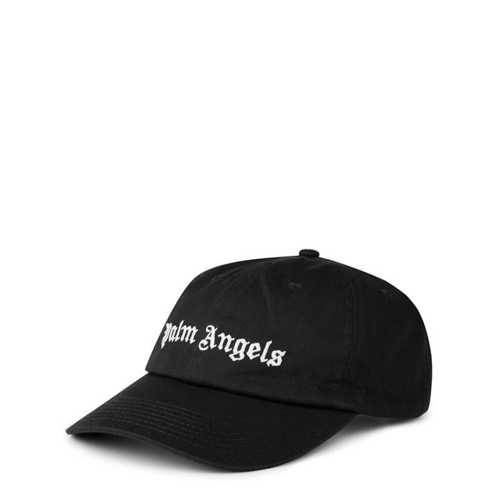 Palm Angels Men's Black Logo Cap, Sports Direct