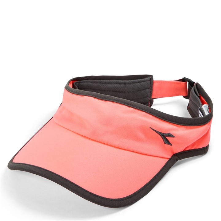 Diadora  Orange Visor Cap in Size Mens, Sports Direct