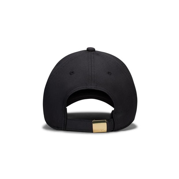 Black/Flt Gold - Nike - Met Swoosh Cap Junior