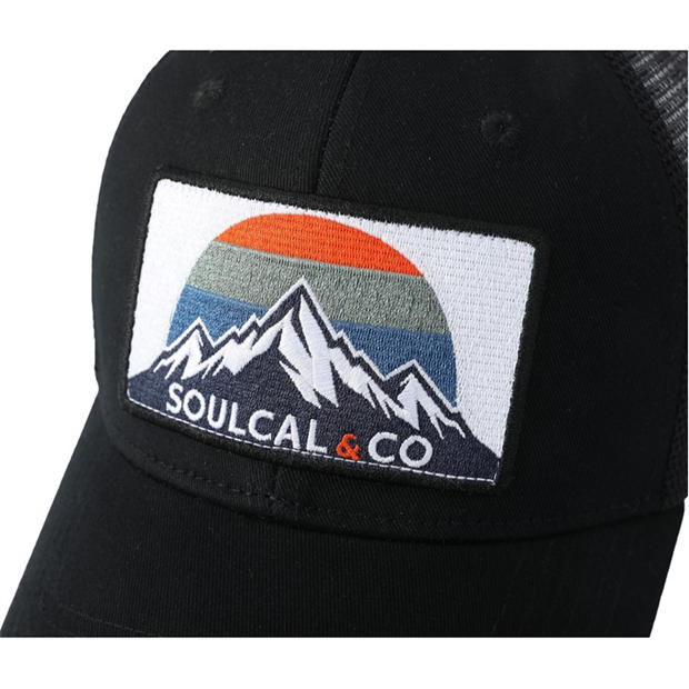 Black - SoulCal - Cotton Logo Baseball Cap