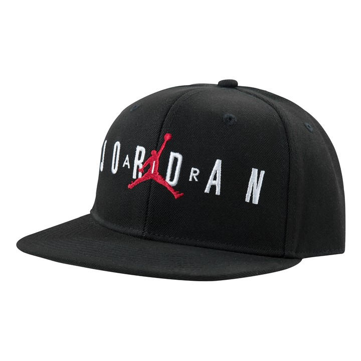 Air Jordan Boys Black Hw Caps  in Size Junior, Sports Direct