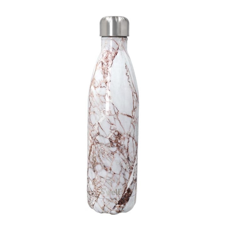 S'well Stainless Steel Reusable Water Bottle, 750ml, Calacatta Gold, Triple-Insulated and Leak-Proof Drinking Bottle for Hot and Cold Beverages - Image 5