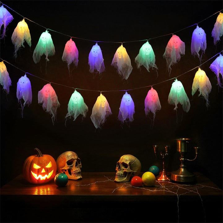 Life Ideas  Colourful Halloween Led String Lights 20 Skull Lights, Sports Direct