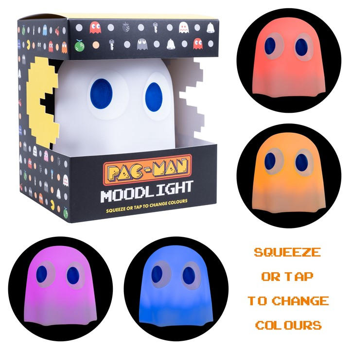 Pac-Man   Colour Changing Ghost Mood Light, Sports Direct