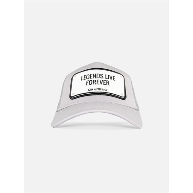 Grey - John Hatter and CO - Legends Live Forever Trucker Cap