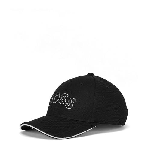 Boss - Mens BOSS Embroidered Logo Baseball Cap with Contrast Trim