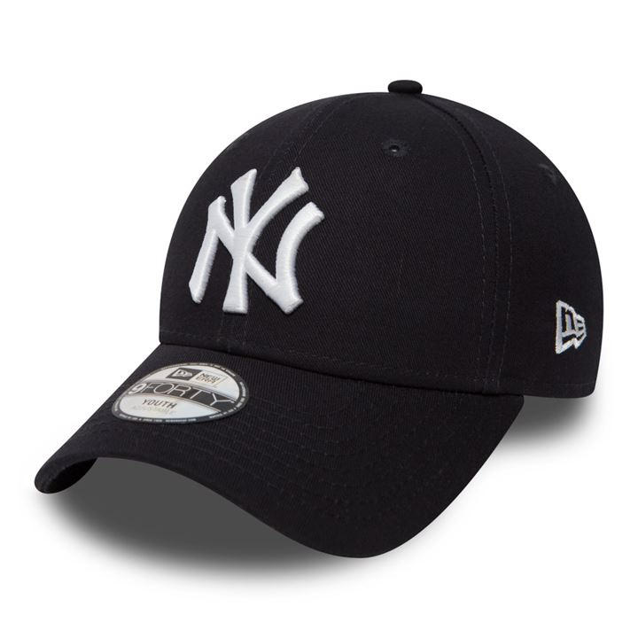 New Era  Kids Black Youth 9Forty Adjustable Cap, Sports Direct