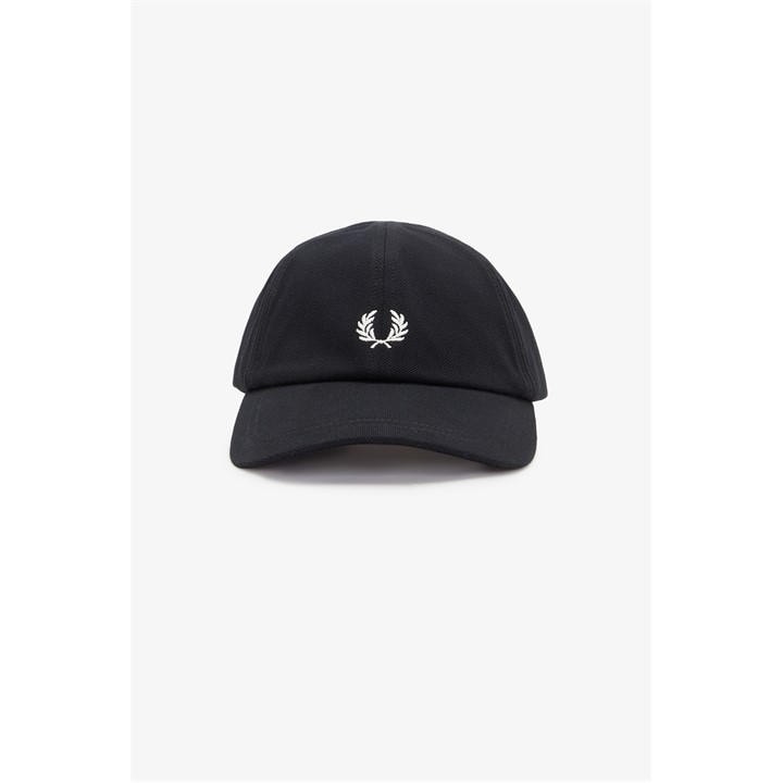Fred Perry Men's Black Baseball Cap in Size Mens, Sports Direct