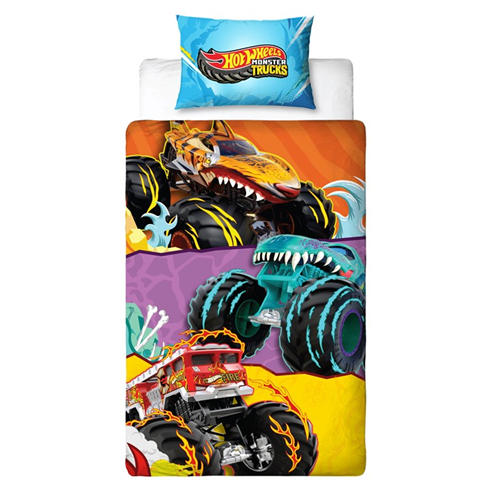 Hot Wheels - Hot Wheels Monster Single Digital Duvet