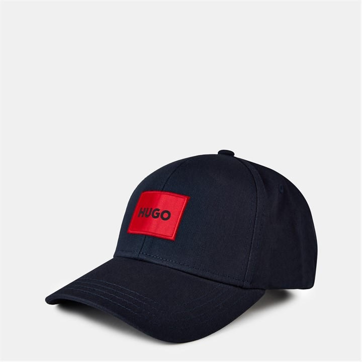 Hugo Men's Black Patch Baseball Cap, Sports Direct