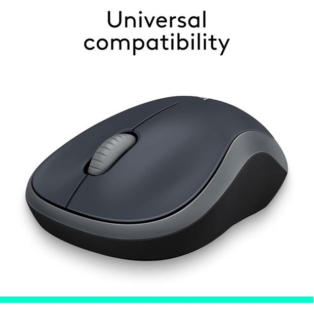 Black - Logitech - Logitech M185 Wireless Mouse