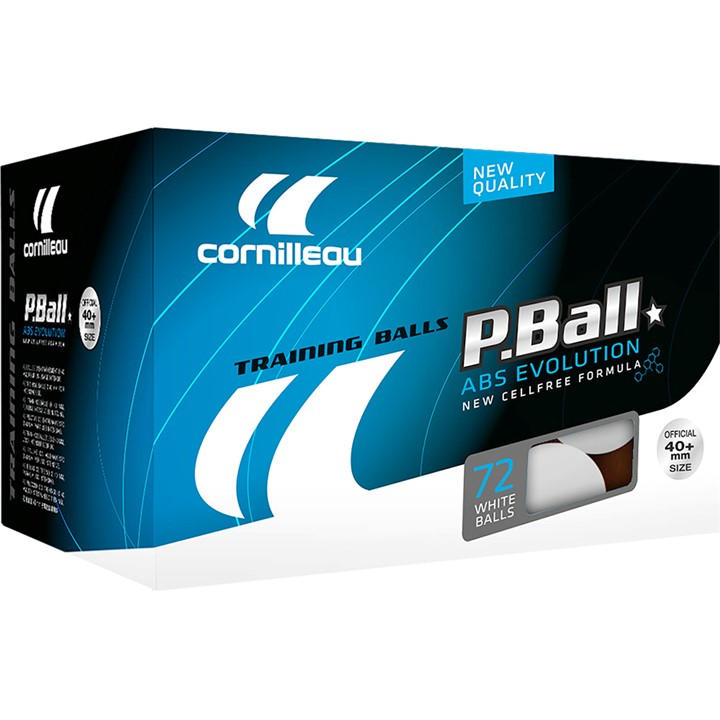 Sports Directory   Cornilleau Plastic 1 Star Table Tennis Balls White, Sports Direct