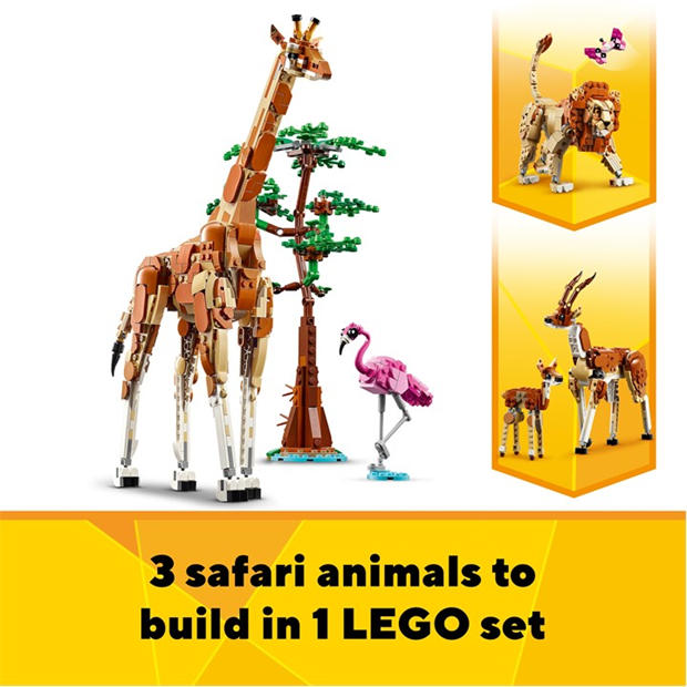 Multi Format and Universal - LEGO - 31150 Wild Safari Animals