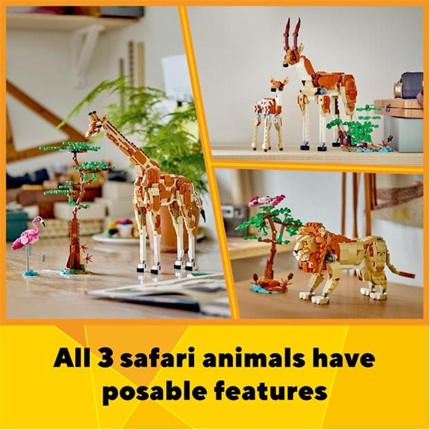Multi Format and Universal - LEGO - 31150 Wild Safari Animals