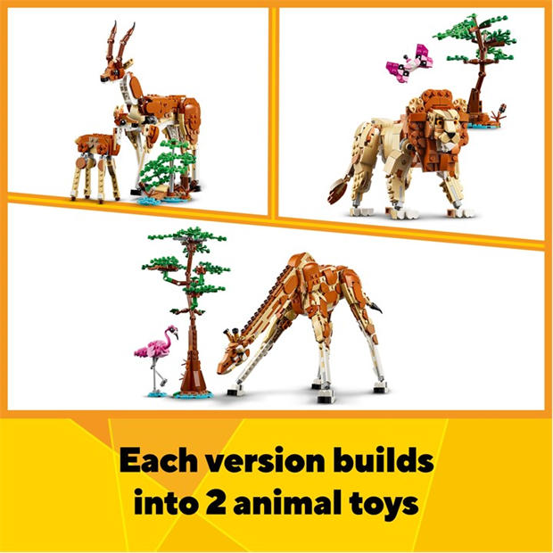 Multi Format and Universal - LEGO - 31150 Wild Safari Animals