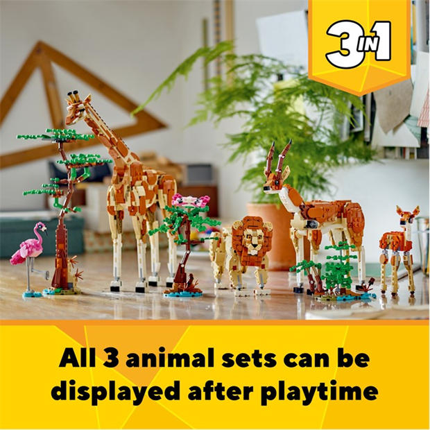 Multi Format and Universal - LEGO - 31150 Wild Safari Animals