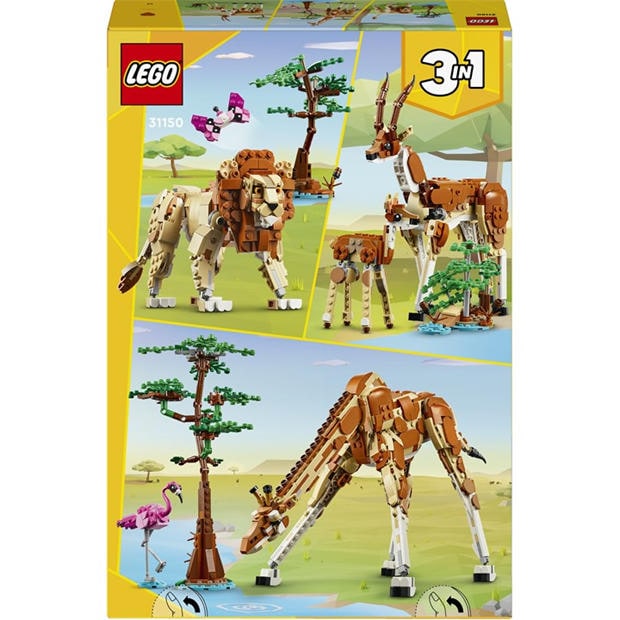 Multi Format and Universal - LEGO - 31150 Wild Safari Animals