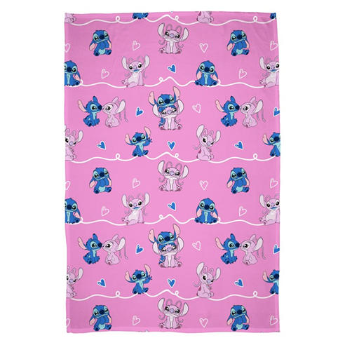 Disney Stitch - Lilo & Stitch Chill Rotary Fleece Blanket