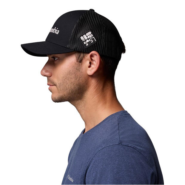 Black - Columbia - Mesh Trucker Cap