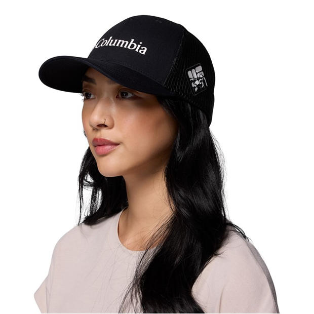 Black - Columbia - Mesh Trucker Cap