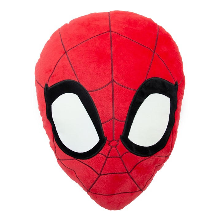 Spiderman  Kids Red Spider-Man Adventure Shaped Cushion, Sports Direct